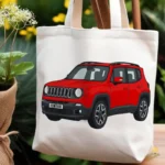 Vector Jeep Renegade Rojo Ilustración para Sublimación y Vinilo