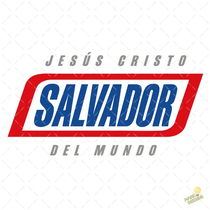 Vector Jesús Salvador del Mundo Parodia Snickers Chocolate para Sublimación