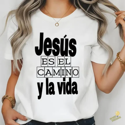 Vector Jesús es el Camino y la Vida Versículo Juan 14:6 para Sublimación