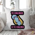 Vector La Chancla Te Calmas o Te Calmo Diseño Divertido para Sublimación