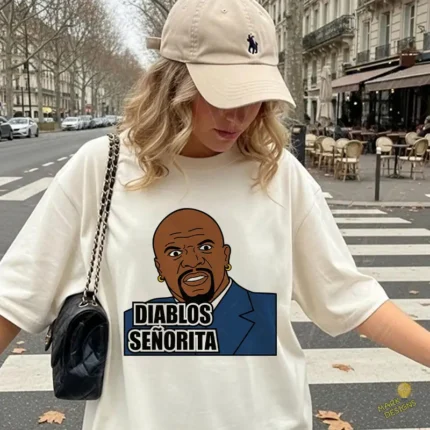 Vector Latrell Diablos Señorita Meme para Sublimación y Estampado