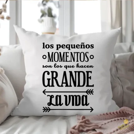 Vector Los Pequeños Momentos Hacen Grande la Vida para Sublimar