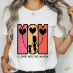 Vector MOM Ilustración Madre e Hija Corazones para Sublimación
