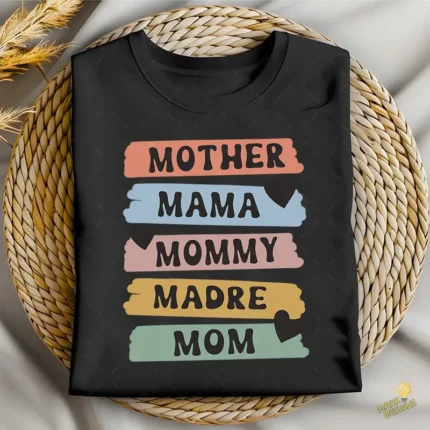 Vector Madre Mamá Mommy Madre Mom Estilo Pinceladas para Sublimación