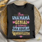 Vector Mamá Genial y Abuela Maravillosa para Sublimación
