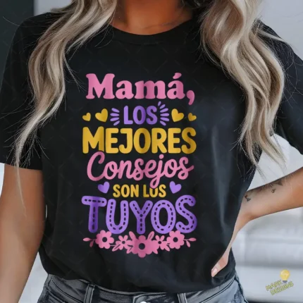 Vector Mamá los Mejores Consejos son los Tuyos para Sublimación
