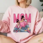 Vector Mom and Me Ilustración Madre e Hija para Sublimación