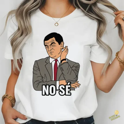 Vector Mr Bean Meme "No Sé" Diseño para Sublimación Tazas y Camisetas