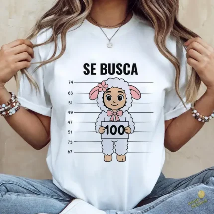 Vector Oveja Perdida 100 Se Busca Parábola para Sublimación Infantil