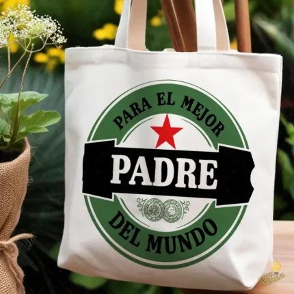 Vector Para el Mejor Padre del Mundo Estilo Cerveza para Sublimar