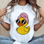 Vector Patito de Hule con Toalla y Lentes Diseño Sublimación Spa