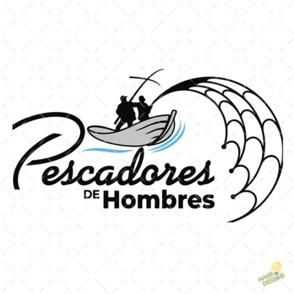 Vector Pescadores de Hombres Diseño Cristiano para Sublimación