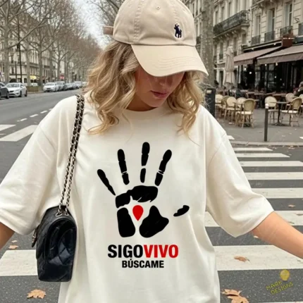 Vector Sigo Vivo Búscame Mano de Jesús Resucitado para Sublimación