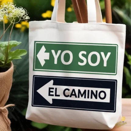 Vector Yo Soy El Camino Estilo Señal de Calle para Sublimación
