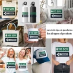 Vector Yo Soy El Camino Estilo Señal de Calle para Sublimación