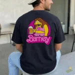 Barney Gumble Estilo Barbie Vector Parodia Viral