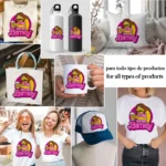 Barney Gumble Estilo Barbie Vector Parodia Viral