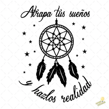 Diseño Atrapasueños Gratis en SVG y PNG - Regalo de Mark Designs