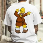 Gratis Homer Simpson en Bata Vector Modo Relax