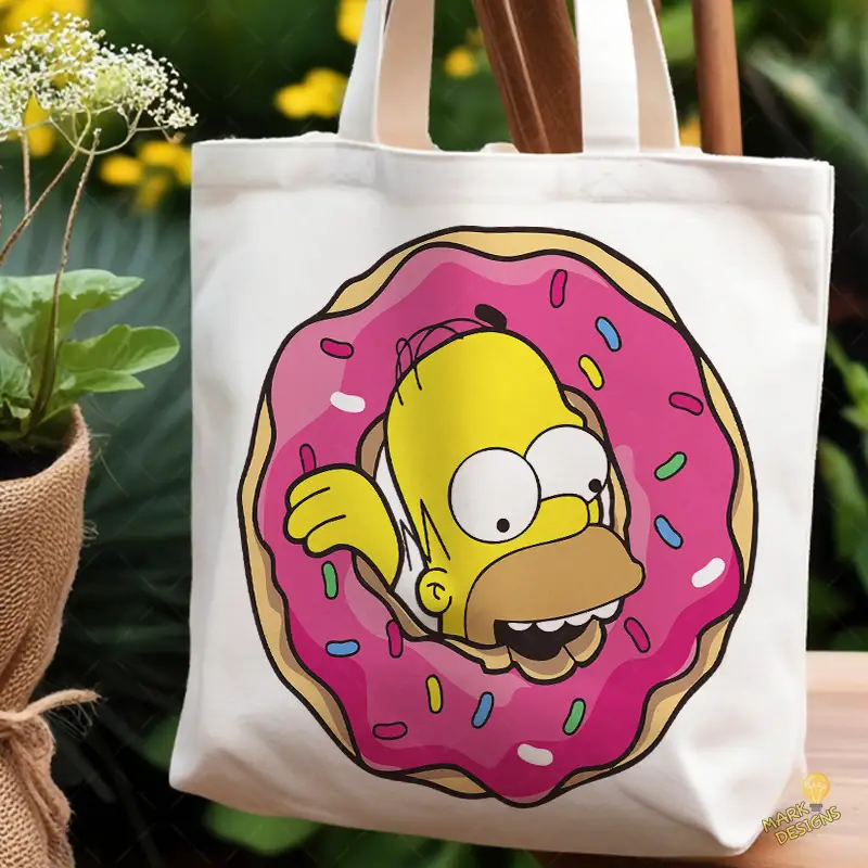 Homero Simpson Donut - Vector para Sublimación y Stickers Homero Simpson Donut - Vector para Sublimación y Stickers