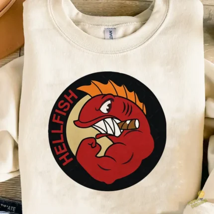 Logo Hellfish Los Simpson - Calidad para Sublimación Premium