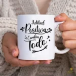 Vector Actitud Positiva lo Cambia Todo para Sublimación y Vinilo