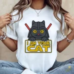 Vector Darth Vader Gato I Am Your Cat Parodia para Sublimación
