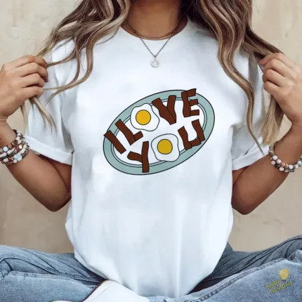 Vector Desayuno I Love You Simpson Diseño Romántico