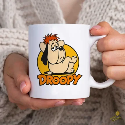Vector Droopy Dog Dibujo Animado Clásico para Sublimación