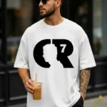 Vector Gratis Cristiano Ronaldo Logo CR7 Silueta Rostro para Sublimación