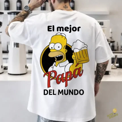 Vector Gratis El Mejor Papá Del Mundo Homero Simpson