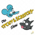Vector Gratis Itchy and Scratchy - Diseño Vectorial para Sublimar