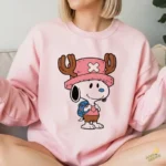 Vector Gratis Snoopy Tony Tony Chopper One Piece Anime Mashup para Sublimación