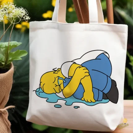 Vector Homer Simpson Llorando Meme Desesperación