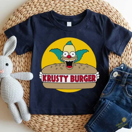 Vector Logo Krusty Burger para Sublimación y Estampados