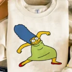 Vector Marge Simpson Bailando Meme Krump Divertido