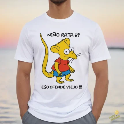 Vector Niño Rata Simpson Eso Ofende Viejo Meme