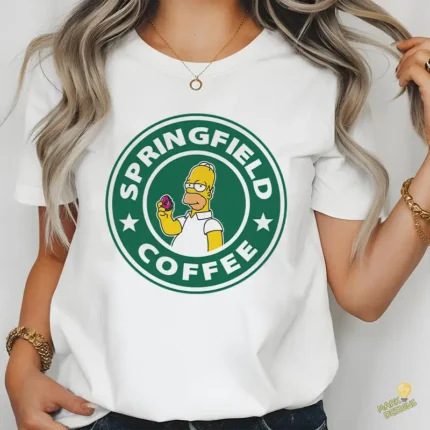 Vector Springfield Coffee Homer Parodia Starbucks