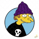 Vector Sr Burns Infiltrado Estilo Jimbo Jones para Sublimación