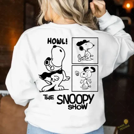 Vector The Snoopy Show Variedad de Poses para Sublimación