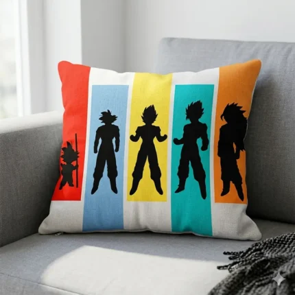 Vector Anime Goku Evolución Bloques Color Pack Digital Sublimación