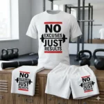 Vector Fitness No Excuses Just Results Gym Pack Digital Motivation