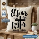 Vector Logo El Señor Es Mi Pastor Nada me Faltará