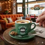 Vector Logo Premium Central Perk Coffee Starbucks