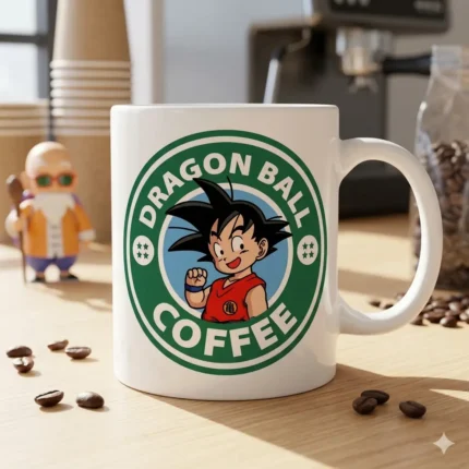 Vector Logo Premium Goku Dragon Ball Coffee Starbucks