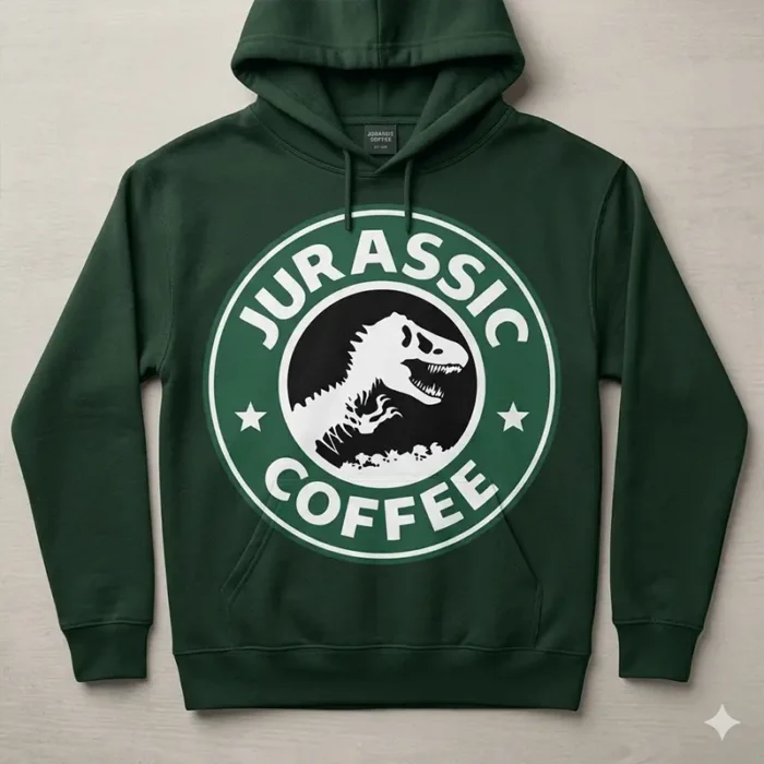 Vector Logo Premium Jurassic Coffee Starbucks