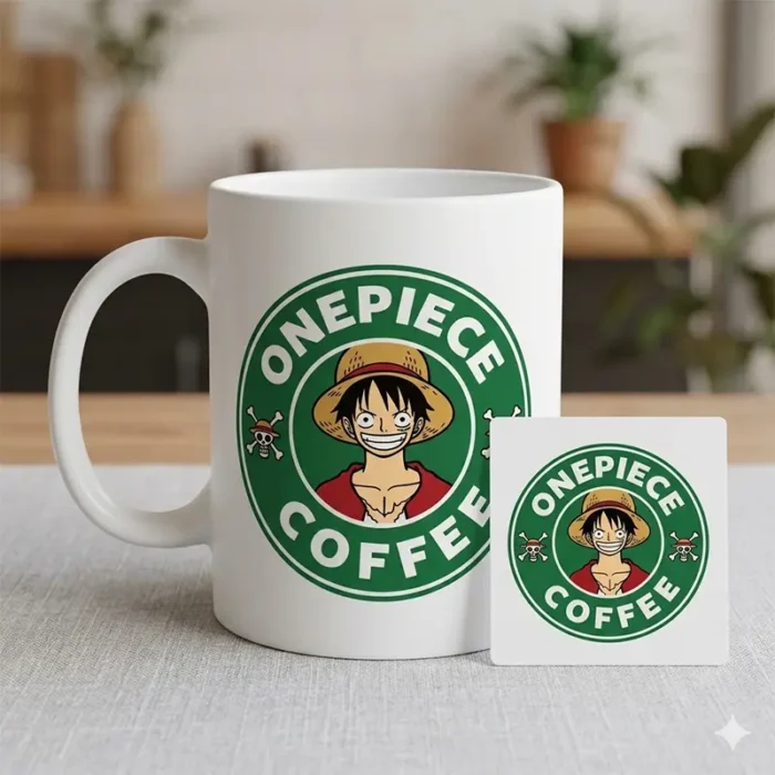 Vector Logo Premium One Piece Coffee Starbucks