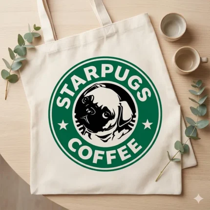 Vector Logo Premium Starpugs Coffee Starbucks