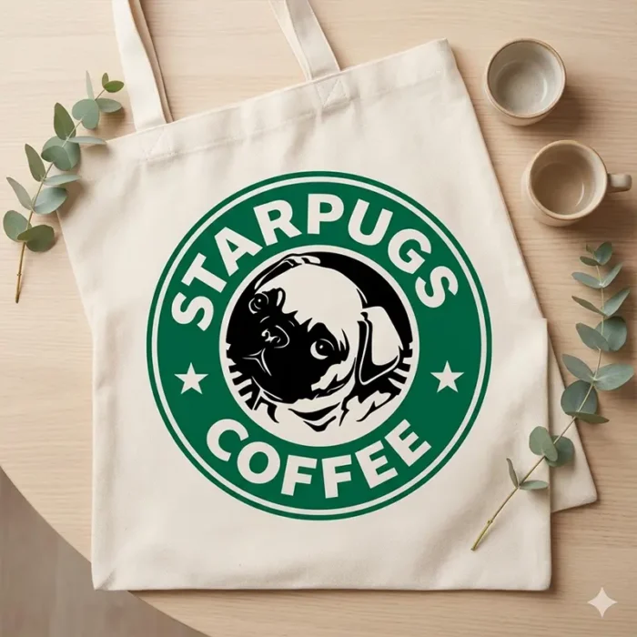 Vector Logo Premium Starpugs Coffee Starbucks