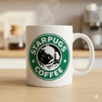 Vector Logo Premium Starpugs Coffee Starbucks - Image 3